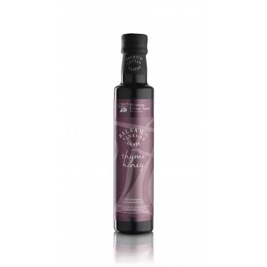 Vinaigre balsamique au miel de thym de Crète 250ml (prix TTC)