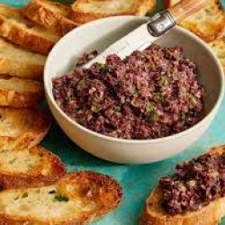 Tapenade d'olives au basilic et ail 100g (prix TTC)